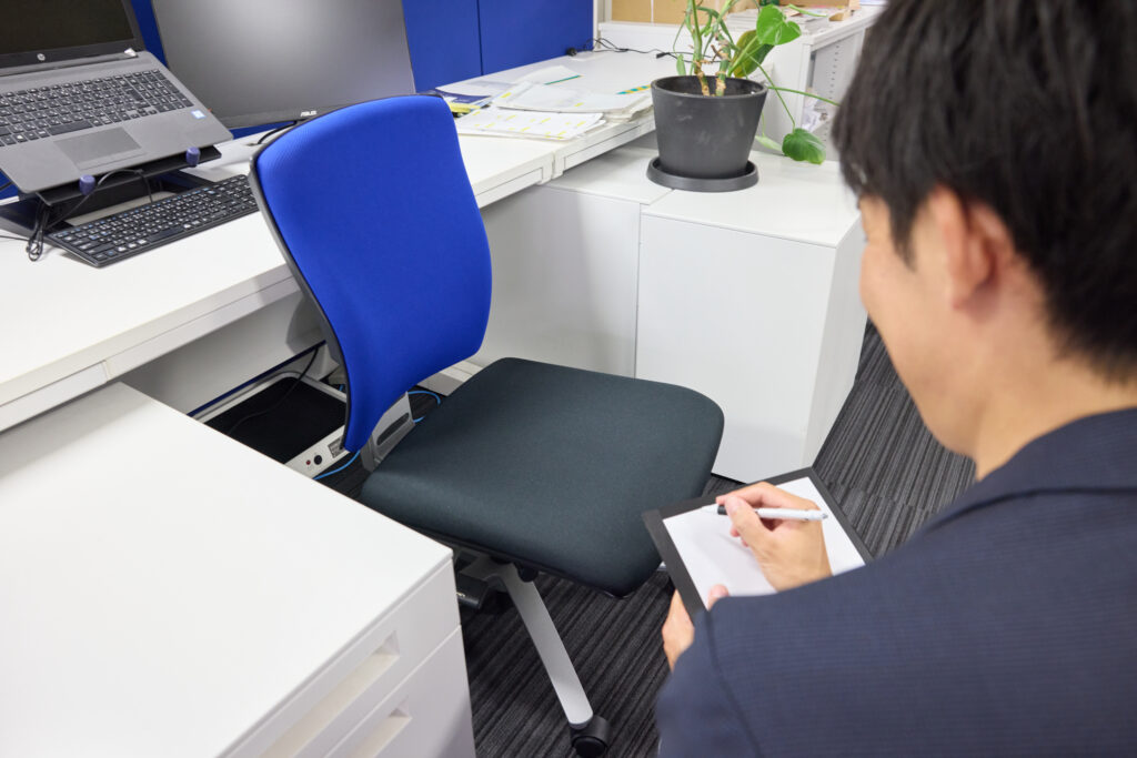 オフィス家具の査定