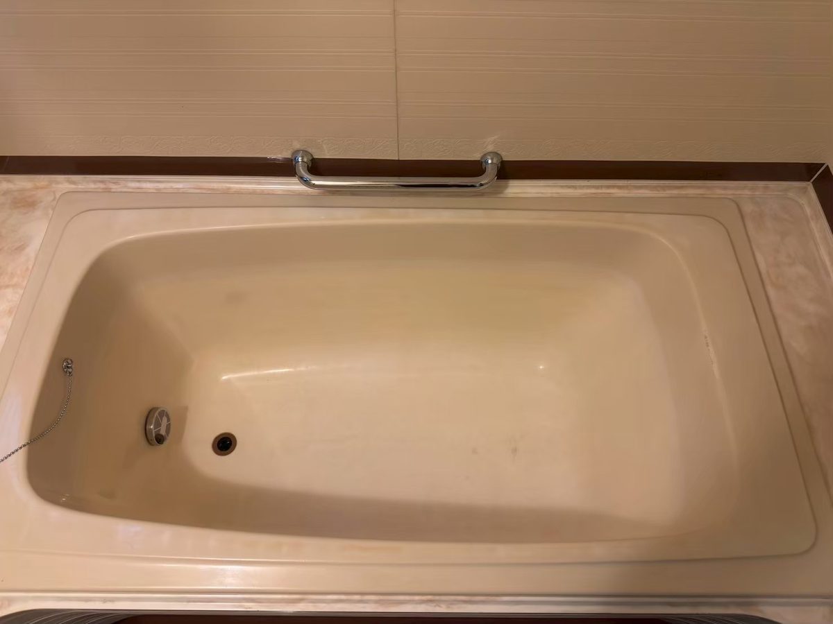 浴槽塗装 施工写真1