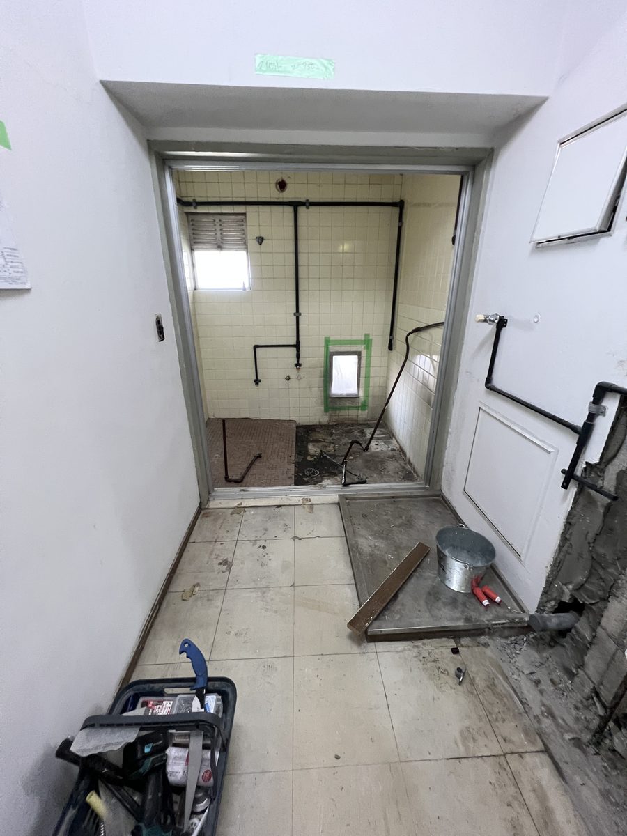 極小浴室交換 1